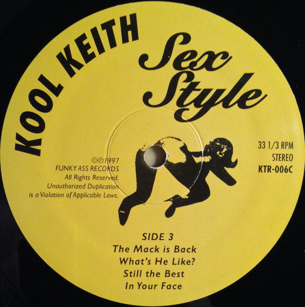 Kool Keith – Sex Style (2xLP) LP vinyl record, image 5 of 6