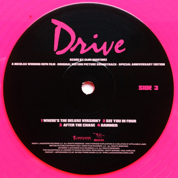 Cliff Martinez – Drive (Original Motion Picture Soundtrack) (2xLP) LP vinyl record, image 8 of 10