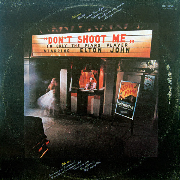 Elton John – Don't Shoot Me I'm Only The Piano Player LP vinyl record, image 4 of 10