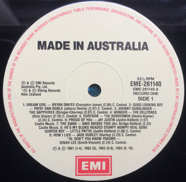 Various – Made In Australia (2xLP) LP vinyl record, image 6 of 10