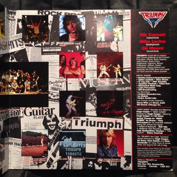 Triumph – Stages (2xLP) LP vinyl record, image 4 of 8