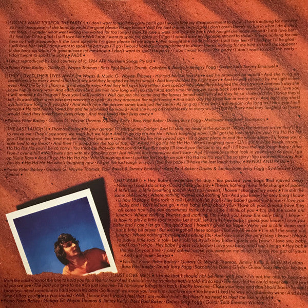 G. Wayne Thomas, Peter Bailey – Missing Persons LP vinyl record, image 2 of 6