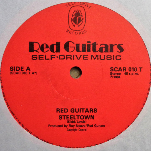 Red Guitars – Steeltown 12" vinyl record, image 3 of 4