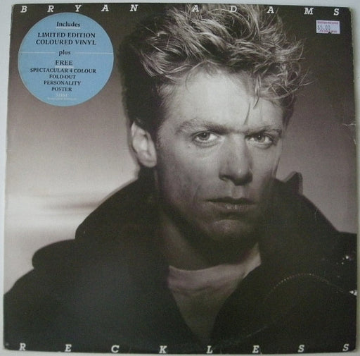 Bryan Adams – Reckless LP vinyl record, image 1 of 8
