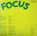 Focus – Focus LP vinyl record, image 2 of 4