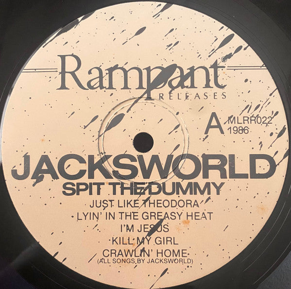 Jacksworld – Spit The Dummy LP vinyl record, image 7 of 8