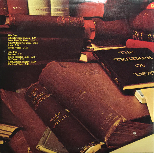 Ken Hensley – Proud Words On A Dusty Shelf LP vinyl record, image 2 of 9