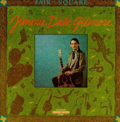 Jimmie Dale Gilmore – Fair & Square LP vinyl record, image 1 of 4