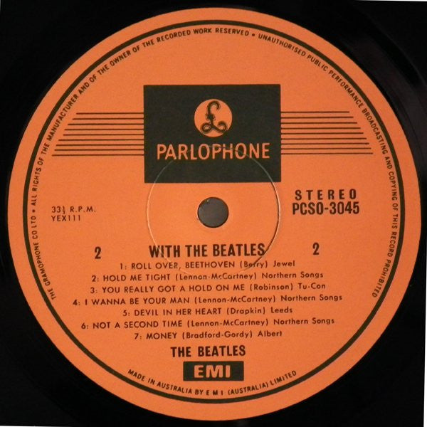 The Beatles – With The Beatles LP vinyl record, image 4 of 4