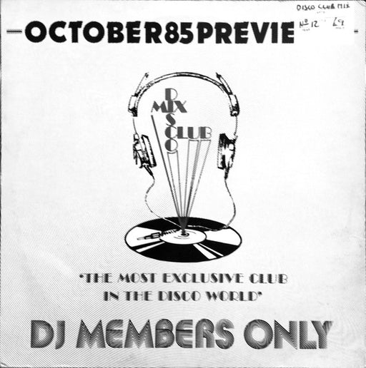 Various – October 85 - Previews LP vinyl record, image 1 of 4