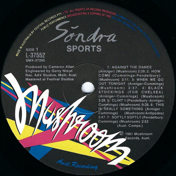 The Sports – Sondra LP vinyl record, image 3 of 6