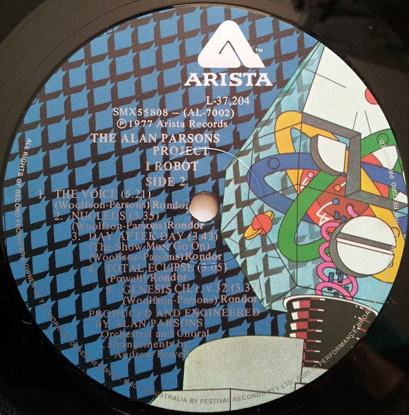 The Alan Parsons Project – I Robot LP vinyl record, image 6 of 6
