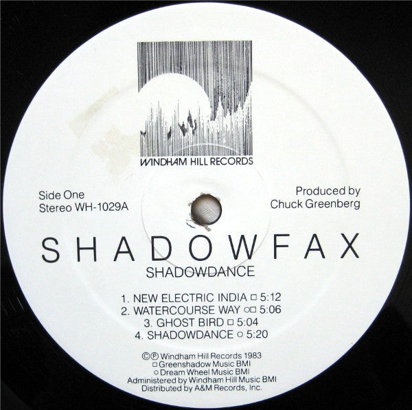 Shadowfax – Shadowdance LP vinyl record, image 3 of 4