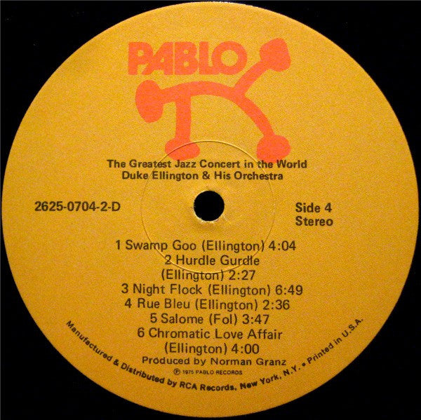 Various – The Greatest Jazz Concert In The World LP vinyl record, image 6 of 10