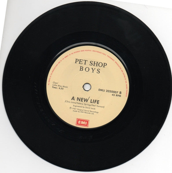 Pet Shop Boys, Dusty Springfield – What Have I Done To Deserve This? 7" vinyl record, image 4 of 5