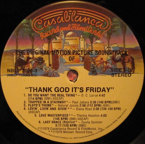Various – Thank God It's Friday (The Original Motion Picture Soundtrack) (2xLP) LP vinyl record, image 6 of 10
