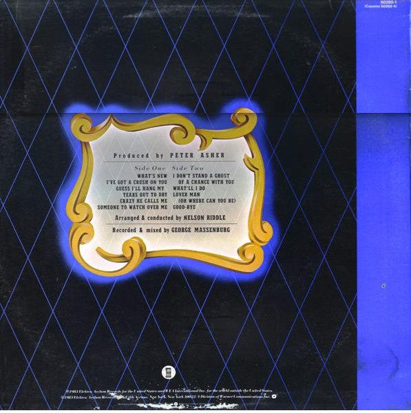 Linda Ronstadt, Nelson Riddle And His Orchestra – What's New LP vinyl record, image 2 of 6