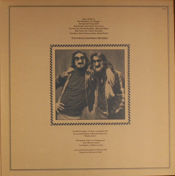 Dan Fogelberg, Tim Weisberg – Twin Sons Of Different Mothers LP vinyl record, image 3 of 6