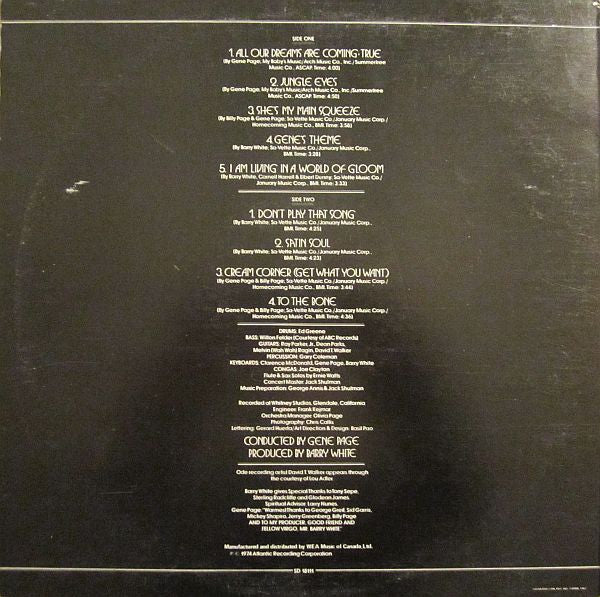 Gene Page – Hot City LP vinyl record, image 2 of 4