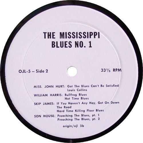 Various – The Mississippi Blues 1927-1940 LP vinyl record, image 4 of 4