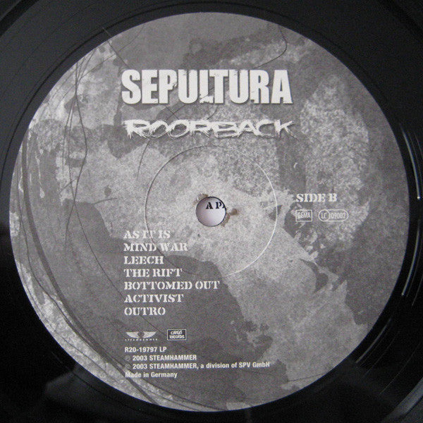 Sepultura – Roorback (2xLP) LP vinyl record, image 5 of 8