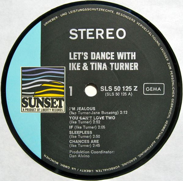 Ike & Tina Turner – Let's Dance With Ike & Tina Turner LP vinyl record, image 3 of 4