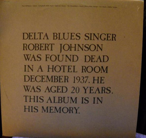 Paul Williams – In Memory Of Robert Johnson R.I.P.