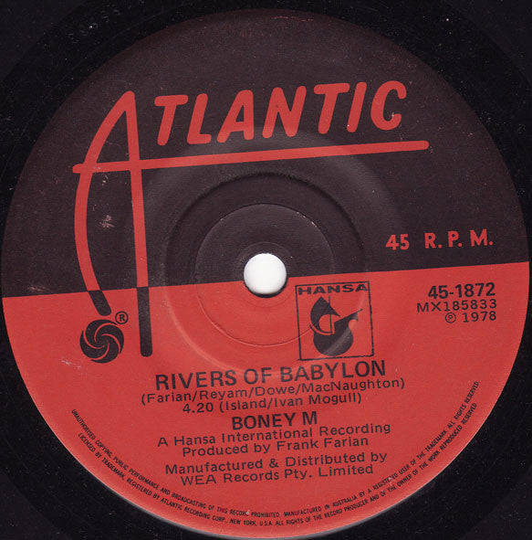 Boney M. – Rivers Of Babylon