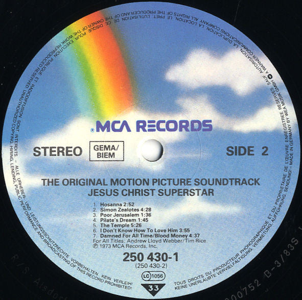 Various – Jesus Christ Superstar (The Original Motion Picture Sound Track Album) (2xLP) LP vinyl record, image 6 of 10