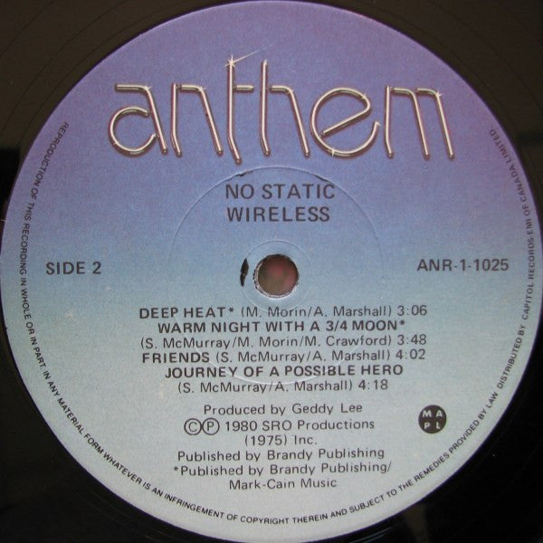 Wireless – No Static LP vinyl record, image 4 of 6