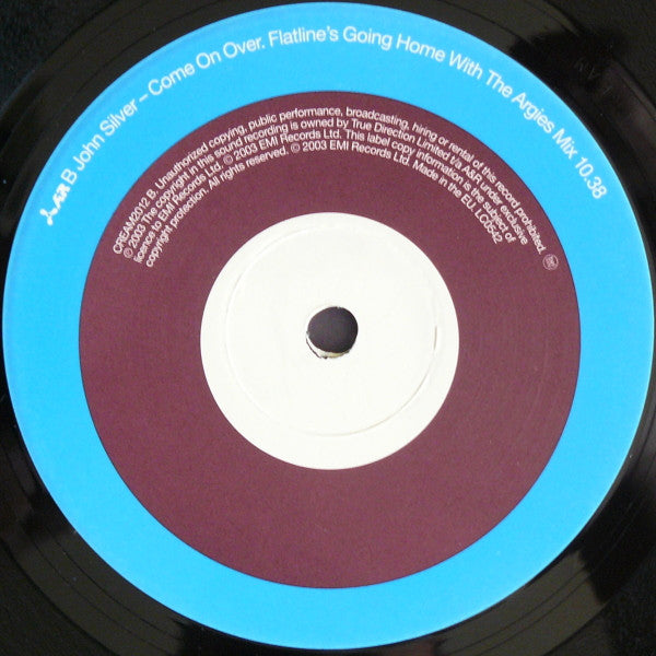 John Silver – Come On Over 12" vinyl record, image 4 of 5
