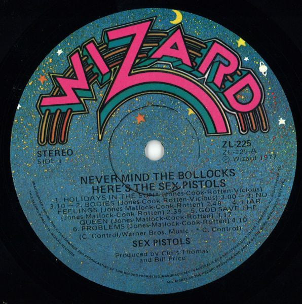Sex Pistols – Never Mind The Bollocks Here's The Sex Pistols LP vinyl record, image 3 of 6