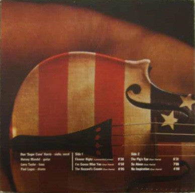 Don "Sugarcane" Harris – Fiddler On The Rock LP vinyl record, image 3 of 4