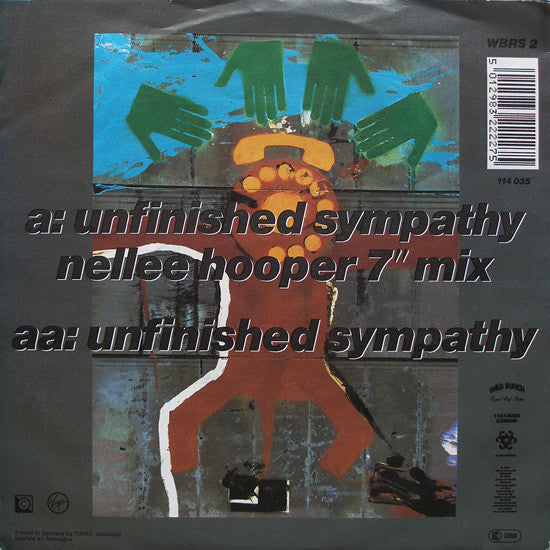 Massive Attack – Unfinished Sympathy 7" vinyl record, image 2 of 4