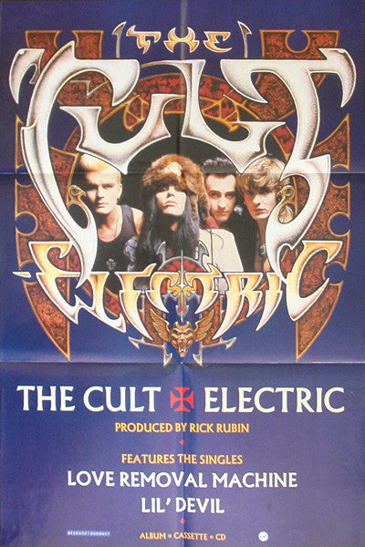 The Cult – Electric LP vinyl record, image 9 of 9