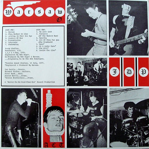 Warsaw – The Ideal LP vinyl record, image 2 of 4