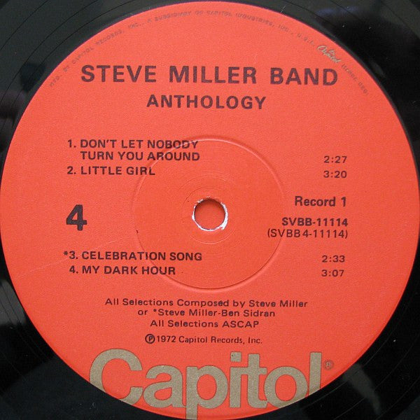 Steve Miller Band – Anthology (2xLP) LP vinyl record, image 7 of 10