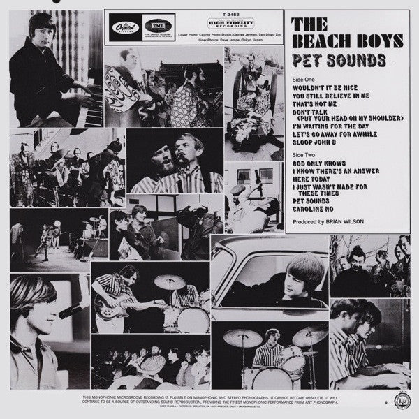 The Beach Boys – Pet Sounds LP vinyl record, image 2 of 7