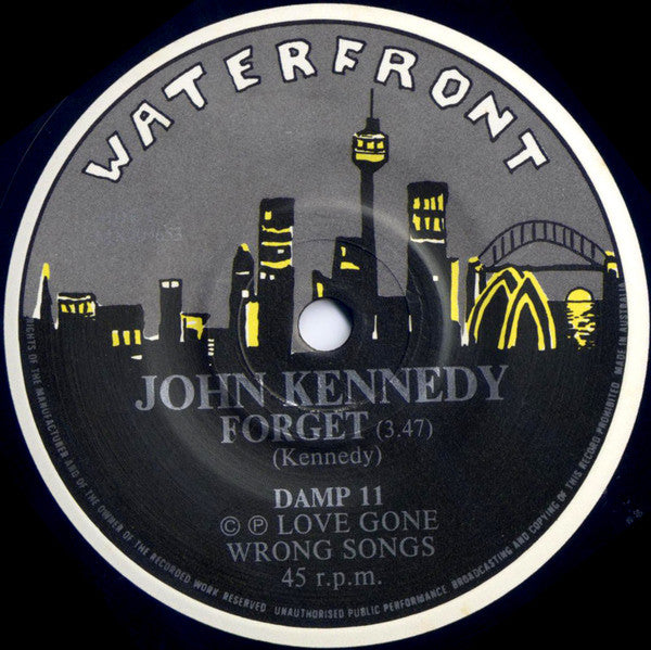 John Kennedy – Forget / The End Of The Affair 7" vinyl record, image 2 of 4