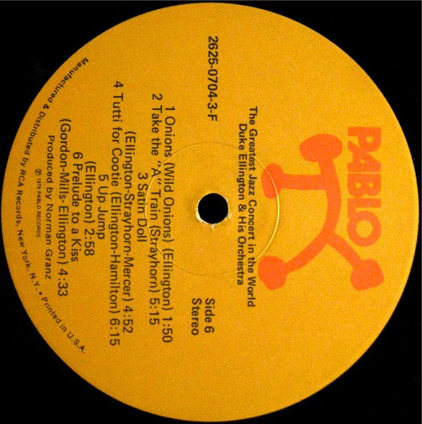 Various – The Greatest Jazz Concert In The World LP vinyl record, image 8 of 10