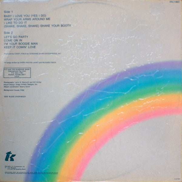 KC & The Sunshine Band – KC And The Sunshine Band (Part 3) LP vinyl record, image 2 of 4