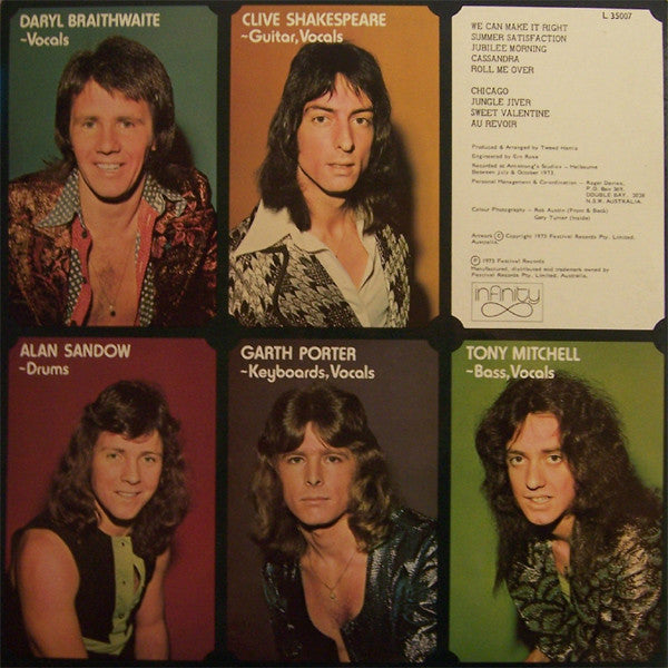 Sherbet – On With The Show LP vinyl record, image 2 of 10