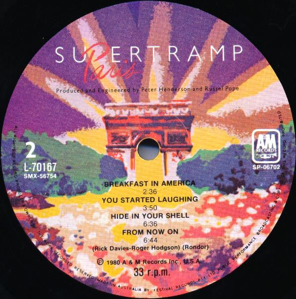 Supertramp – Paris (2xLP) LP vinyl record, image 6 of 10