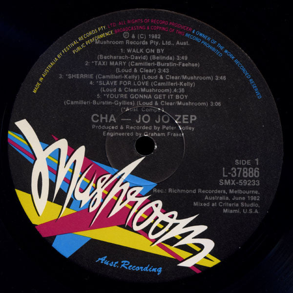 Jo Jo Zep – Cha LP vinyl record, image 3 of 6