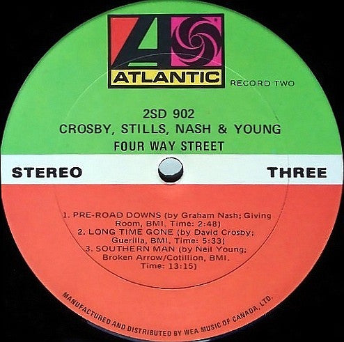 Crosby, Stills, Nash & Young – 4 Way Street (2xLP) LP vinyl record, image 6 of 7