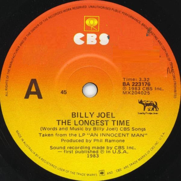 Billy Joel – The Longest Time