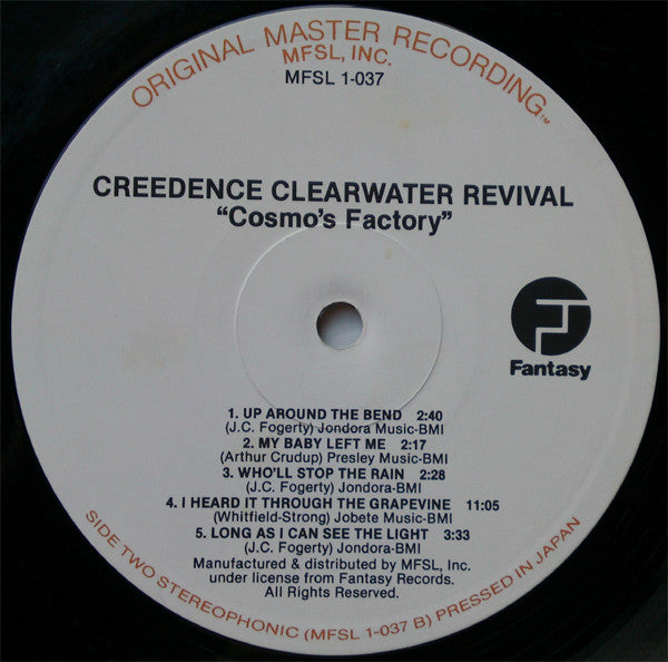 Creedence Clearwater Revival – Cosmo's Factory LP vinyl record, image 4 of 4