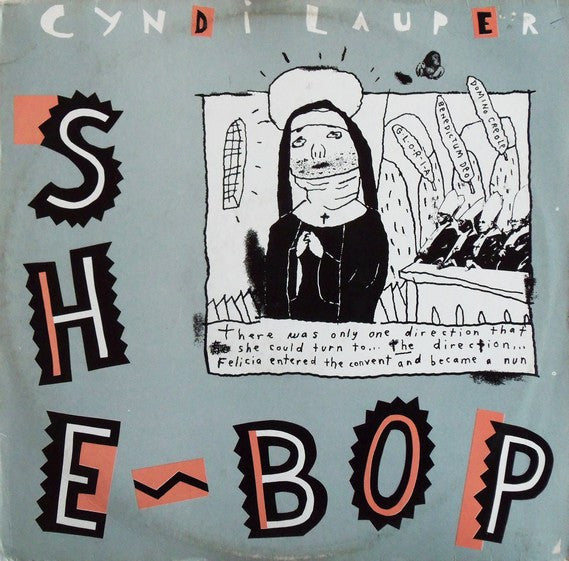 Cyndi Lauper – She Bop 12" vinyl record, image 1 of 4