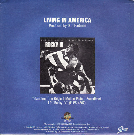 James Brown – Living In America 7" vinyl record, image 4 of 4