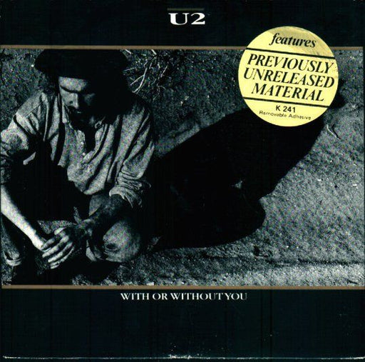U2 – With Or Without You 7" vinyl record, image 1 of 4